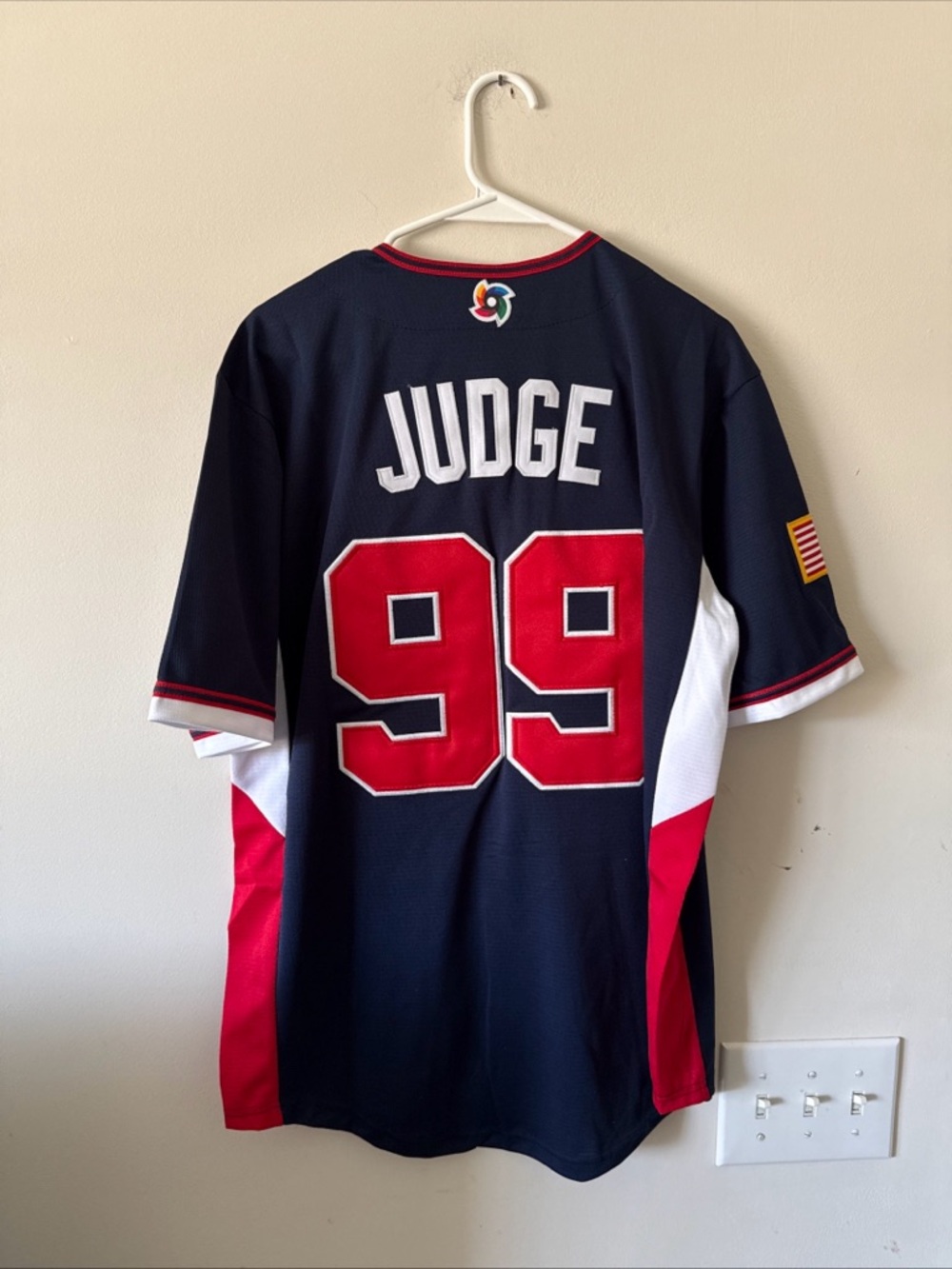 Men’s Nike Aaron Judge #99 Team USA World Baseball Classic Sz L RARE - Picture 5 of 5